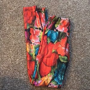 GoldSheep XS Floral Yoga Pants/Leggings